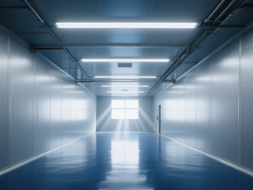 4500平合肥新能源精密電子無塵車間凈化裝修工程